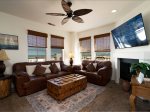 El Dorado Ranch San Felipe Rental Condo 76-3 by MySanFelipeVacation - upstairs living room